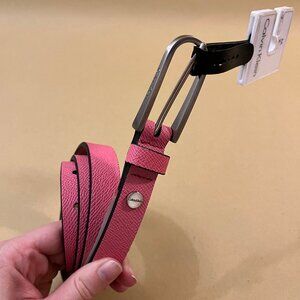 Set of Calvin Klein Belts (Pink and Coral)